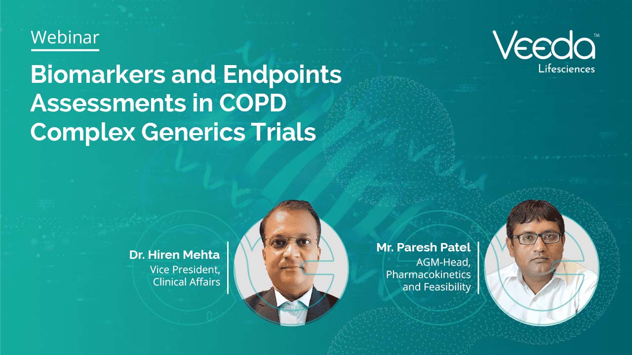 Banner Image of Webinar on Biomarkers and Endpoint Assessment in Complex Generic Trials