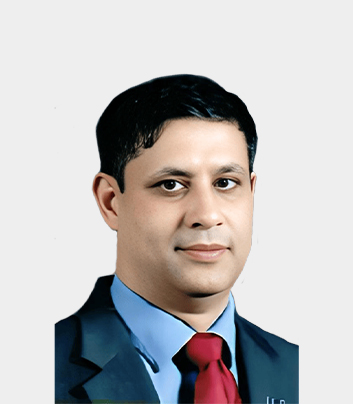 A professional headshot of Vinayak Prabhakar Shenvi, a Chartered Accountant with over 22 years of expertise in private equity and venture capital investments.